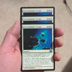 3x CHRONOMANTIC ESCAPE FUTURE SIGHT MTG Magic the Gathering NM / UNPLAYED - Image 1