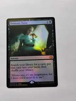 Magic: The Gathering Demonic Tutor Judge Promos Foil Promo Eng #004/010 2020 - Image 1