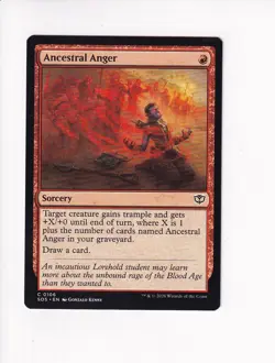 MAGIC THE GATHERING MTG SECRETS OF STRIXHAVEN ANCESTRAL ANGER (#1) - Image 1