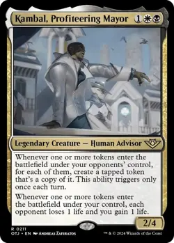 Kambal, Profiteering Mayor R Outlaws of Thunder Junction 211 NM - Image 1