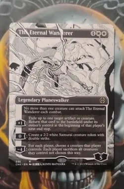 The Eternal Wanderer (Borderless) Phyrexia: All Will Be One Regular - Image 1