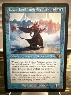 Urza, Lord High Artificer Dominaria Remastered Regular - Image 1