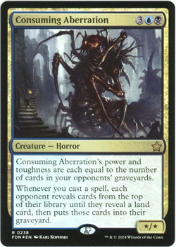 Consuming Aberration (Foil) - 0238 - Foundations - Magic the Gathering NM/M - Image 1