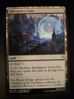 Emergence Zone NM War of the Spark MTG FREE SHIPPING - Image 1