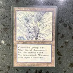 MTG - Glacial Chasm - Ice Age - Magic the Gathering - Image 1