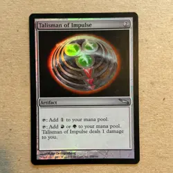 Wizards of the Coast Magic: The Gathering Talisman of Impulse Foil Artifact Mir… - Image 1