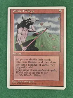 MTG - Winds of Change - 4th Edition - Magic The Gathering - Image 3