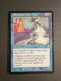 Chameleon Spirit *Uncommon* Magic MtG x1 Mercadian Masques MP- Free Shipping - Image 1