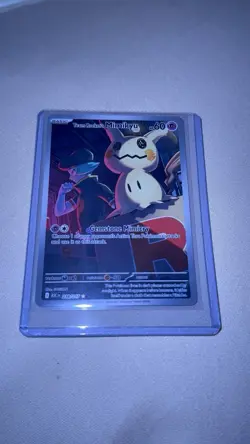 Pokemon Team Rocket's Mimikyu Full Art Holo Rare ASC 238/217 Psychic 60 HP - Image 2