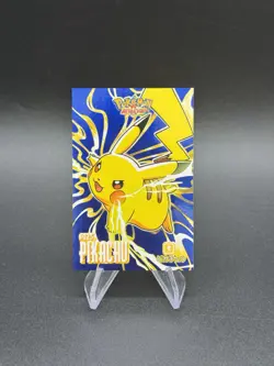 Pikachu Blue Foil Pokemon 2024 Card Database Attacks Kanto Peru Us Seller - Image 1
