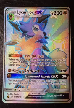 Lycanroc GX (SV67) SV67/SV94 Holo - Pokemon Hidden Fates: Shiny Vault - NM - Image 1