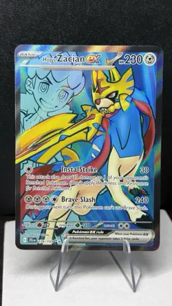 Pokemon TCG Hop's Zacian EX 176/159 S&V: Journey Together Ultra Rare NM - Image 1