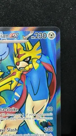 Pokemon TCG Hop's Zacian EX 176/159 S&V: Journey Together Ultra Rare NM - Image 3