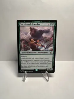 Surrak and Goreclaw #337 Near Mint (NM) March of the Machine (MOM) Magic (MTG) - Image 1