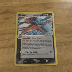 2006 Pokemon EX Holon Phantoms 3/110 Deoxys Delta Species Holo Rare - Image 1