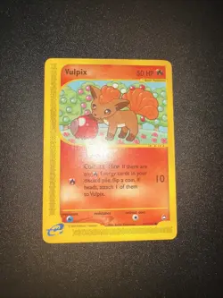 Pokemon TCG Vulpix 116/147 Aquapolis Regular Common MP - Image 1