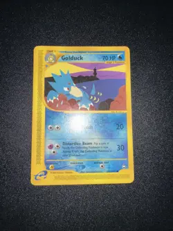 Pokemon TCG Golduck 50a/147 Aquapolis Uncommon HP - Image 1