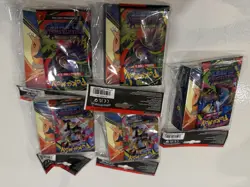 Lot of 5 unopened Pokemon Phantasmal Flames Mini Portfolio with PF Booster Packs - Image 1