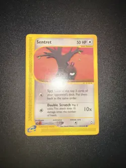 Pokemon TCG Sentret 107/147 Aquapolis Common Hizuki Misono HP - Image 1