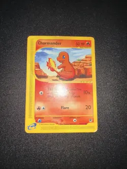 Pokemon TCG Charmander 97/165 Expedition Base Common HP - Image 1