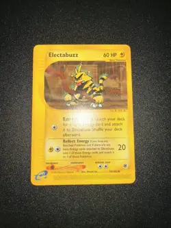 Pokemon TCG Electabuzz 76/165 Expedition Base Uncommon LP - Image 1