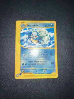 Pokemon TCG Wartortle 92/165 Expedition Base Uncommon HP - Image 1
