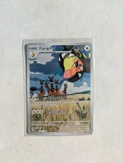Pokemon Farigiraf Paldea Evolved 228/193 Holo Illustration Rare - Image 1