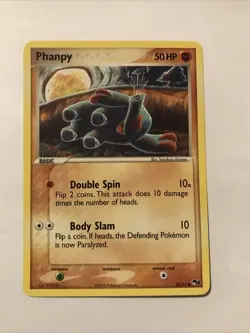 Phanpy - 15/17 Pop Series 2 2005 - Vintage - Pokemon TCG - Image 1