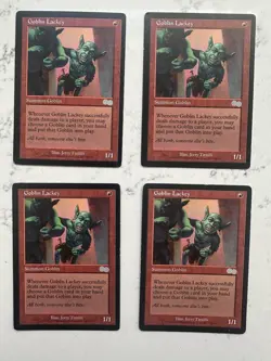 MTG URZAS SAGA* GOBLIN LACKEY LP* - Image 1