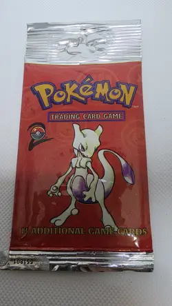 🔥 Pokemon TCG Base Set 2 Mewtwo Booster Pack 🔥Vintage WOTC Sealed Pack • 11 - Image 2