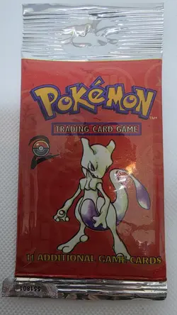 🔥 Pokemon TCG Base Set 2 Mewtwo Booster Pack 🔥Vintage WOTC Sealed Pack • 11 - Image 3