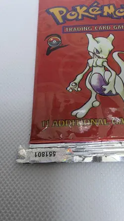 🔥 Pokemon TCG Base Set 2 Mewtwo Booster Pack 🔥Vintage WOTC Sealed Pack • 11 - Image 5