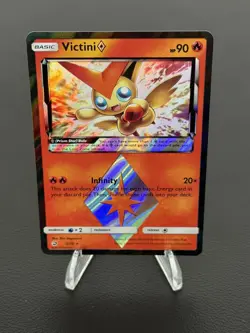 Victini Prism Star 7/70 Dragon Majesty Holo Pokemon TCG - Image 1