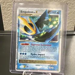 Pokemon Empoleon LV.X DP11 Diamond & Pearl Promo Holo - Image 1