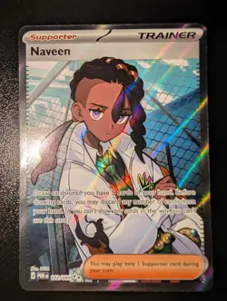 Naveen 112/088 Ultra Rare Perfect Order Pokemon Near Mint - Image 1