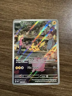 Pokemon Pikachu 173/165 Sv: Scarlet & Violet 151 Illustration Rare Holo - Image 1