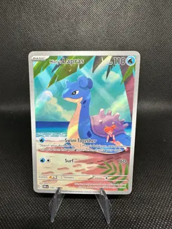 Misty's Lapras 194/182 Sv10: Destined Rivals Illustration Rare Pokemon NM - Image 1
