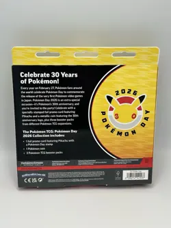 Pokemon TCG Pokemon Day 2026 Collection Box – Pikachu Promo – Sealed - Image 2