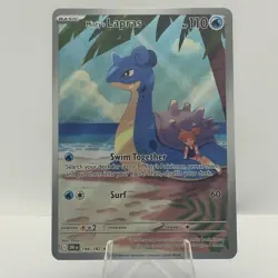 MISTY'S LAPRAS 194/182 ILLUSTRATION RARE DESTINED RIVALS POKEMON NM/M #194 - Image 1