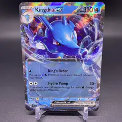EX Holo! 🚨Kingdra Shrouded Fable Double Rare Pokemon TCG 012/064 310 - Image 1