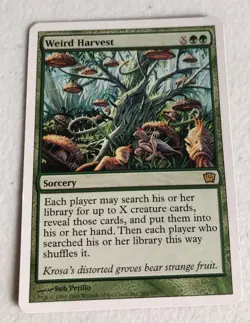 MTG Weird Harvest - LP Light Play - Ninth Edition [897] - Image 1