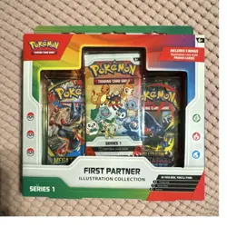 Pokemon TCG First Partner Illustration Collection Series 1 Box (English, 2021) - Image 1