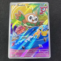 Rowlet 043 Promo Holo ME: Mega Evolution Promo Pokemon Near Mint - Image 1