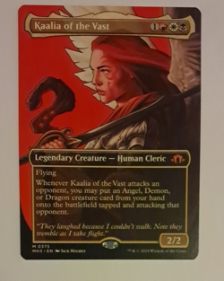Kaalia of the Vast Borderless NM/M MTG Modern Horizons 3 Magic the Gathering - Image 1
