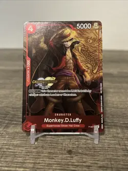 Monkey.D.Luffy (007) (CS 2023 Celebration Pack) P-007 One Piece Promo Cards LP - Image 1