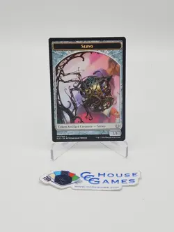 Servo Token MISPRINT CRIMPED PACKING CRIMP ERROR MTG Kaladesh *CCGHouse* - Image 1