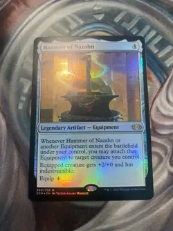 Hammer of Nazahn #260 (Foil) (NM) Double Masters 2XM Magic MTG - Image 1