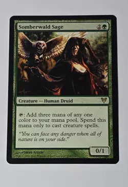 Somberwald Sage Avacyn Restored Regular Tap Creature To Add 3 Mana - Image 1
