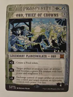 MTG Oko, Thief of Crowns Outlaws of Thunder Junction: Breaking News Regular - Image 1