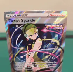 Elesa’s Sparkle 260/264 Full Art Trainer Pokemon Fusion Strike NM - Image 5